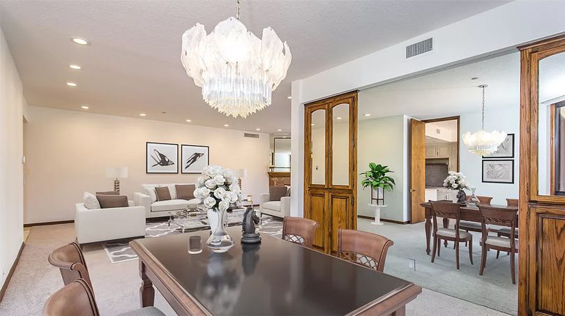 Interior of a home sold by Ron Thomas